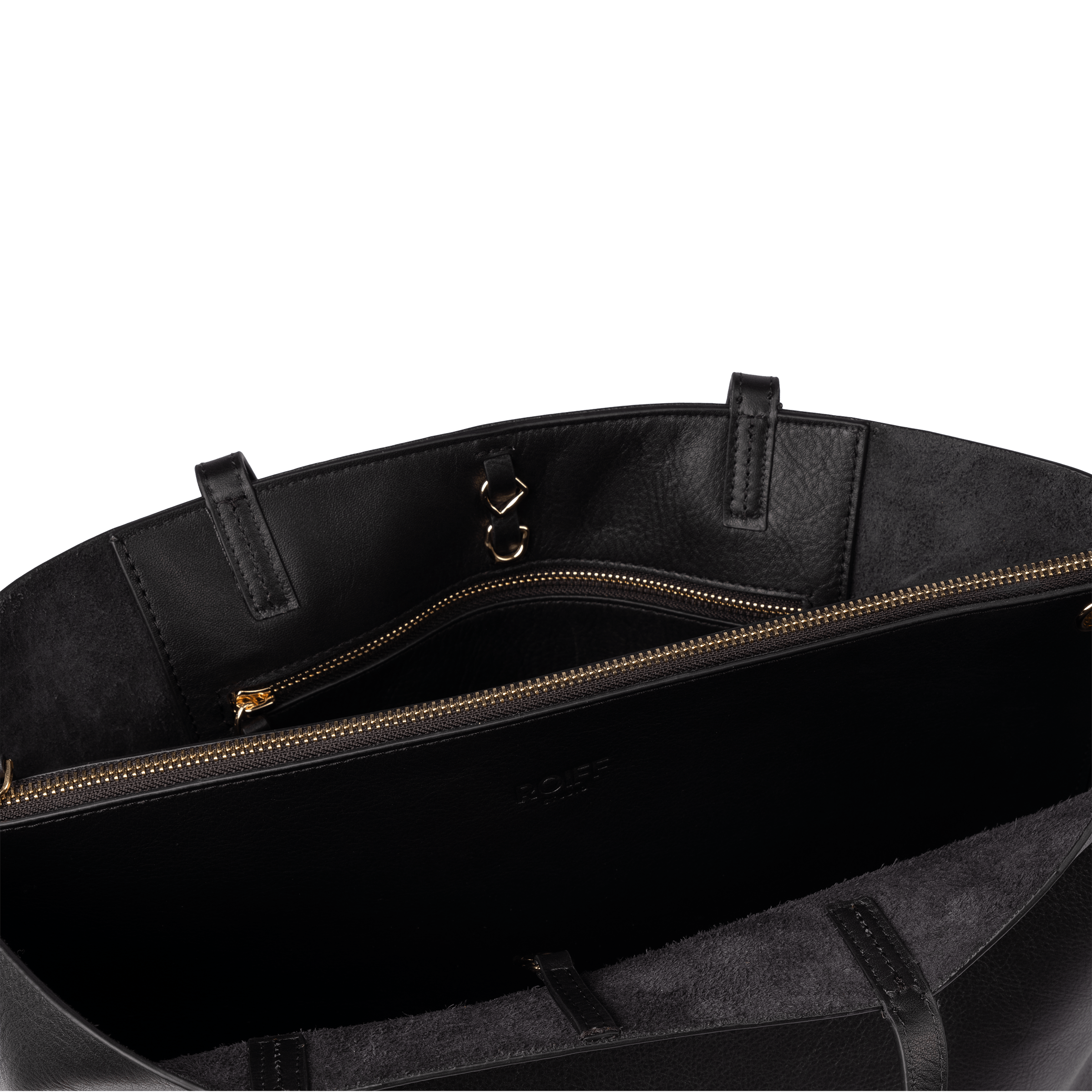 Sophisticated and durable Midnight leather tote for modern lifestyles