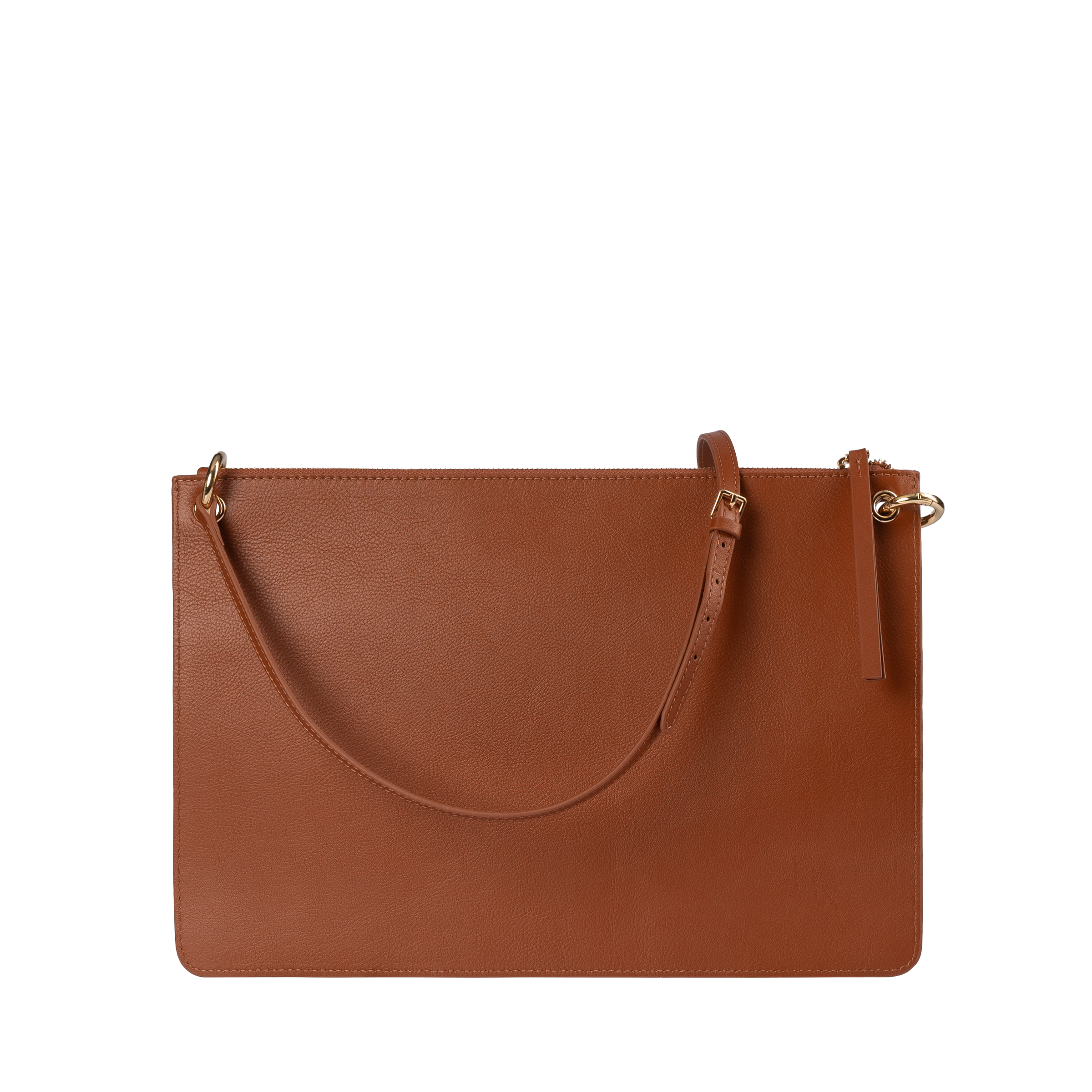 Milla Bag in Burnished Amber made with Italian leather