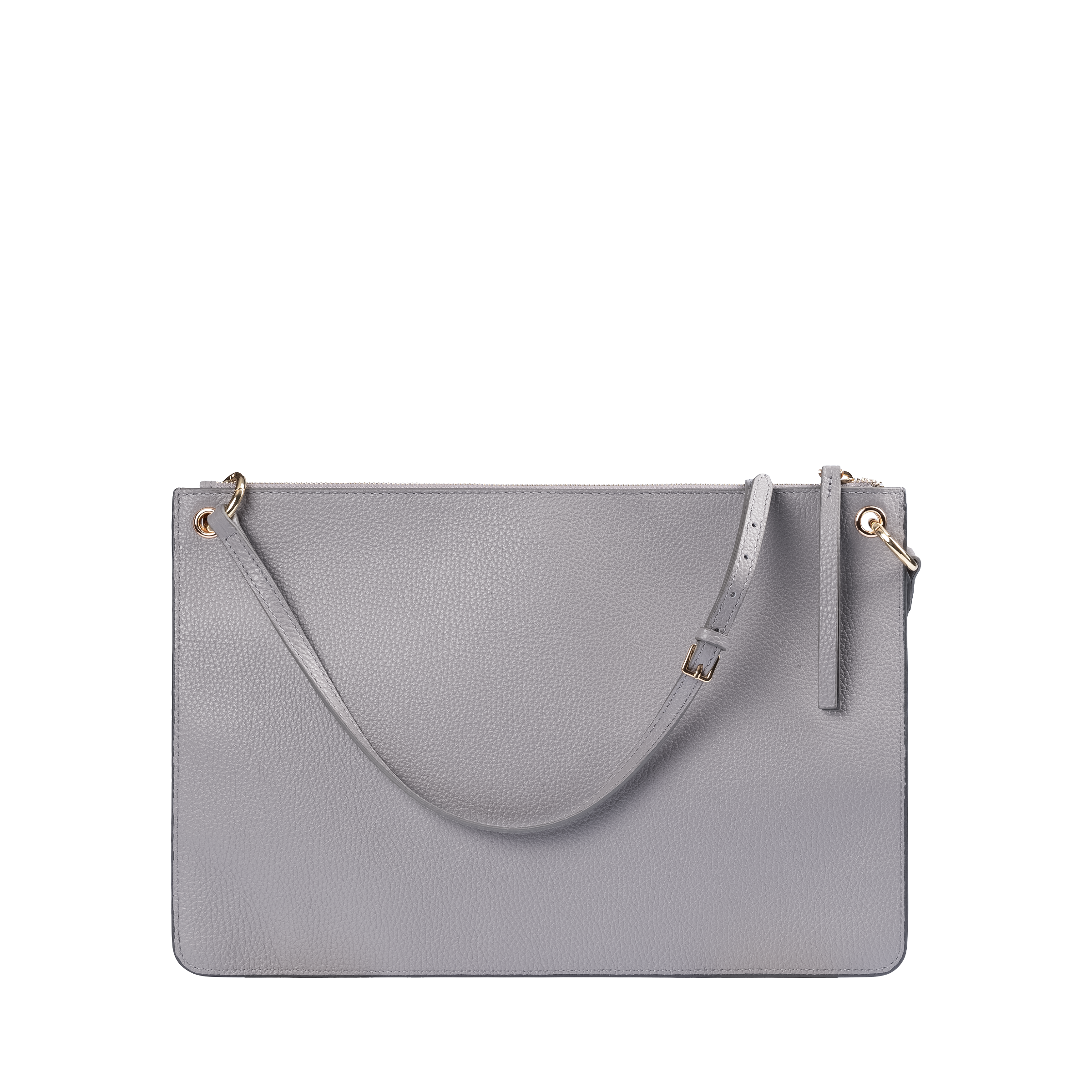 Modern tote design of the Milla Bag in Cool Grey