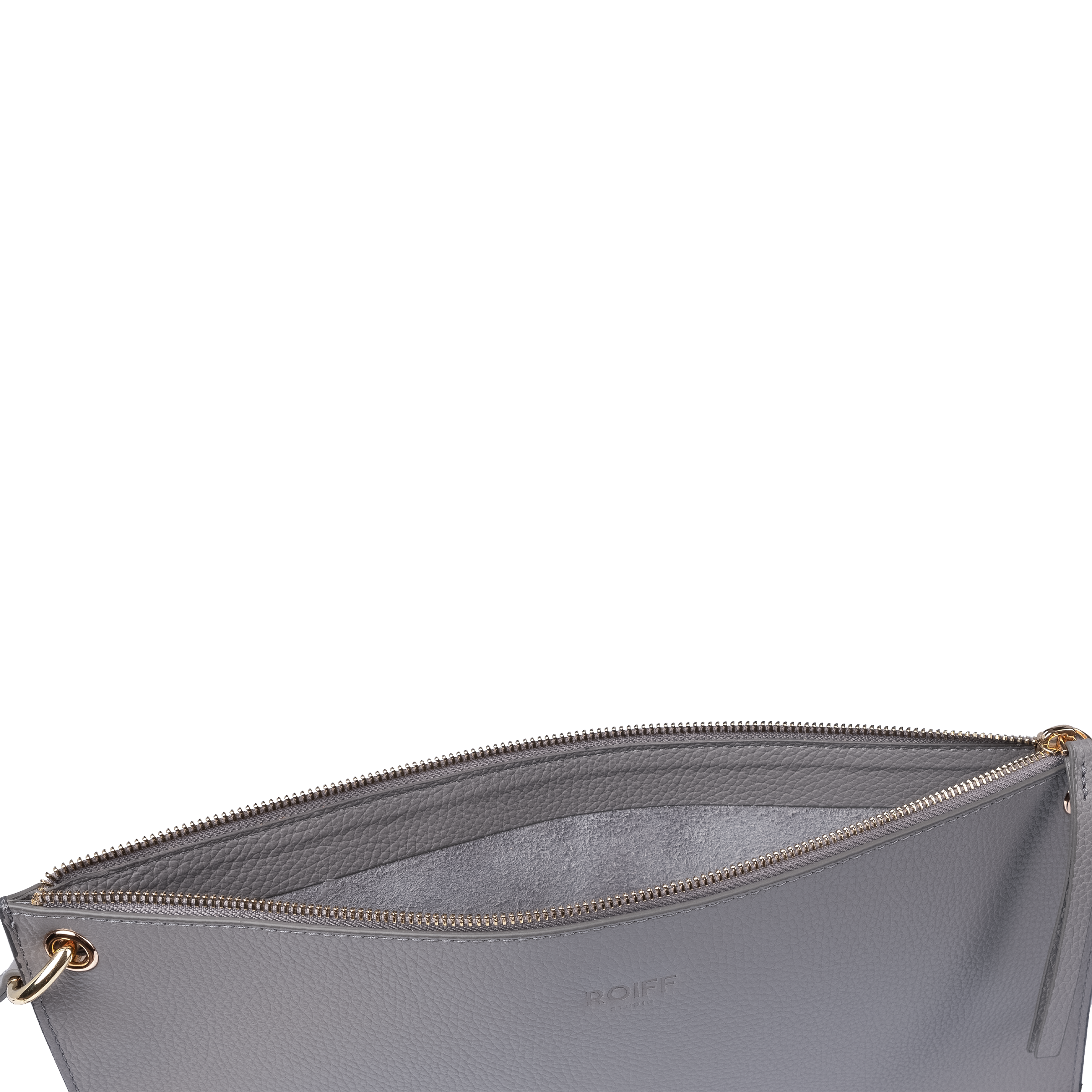 Premium details showcasing elegance in Milla Bag Cool Grey