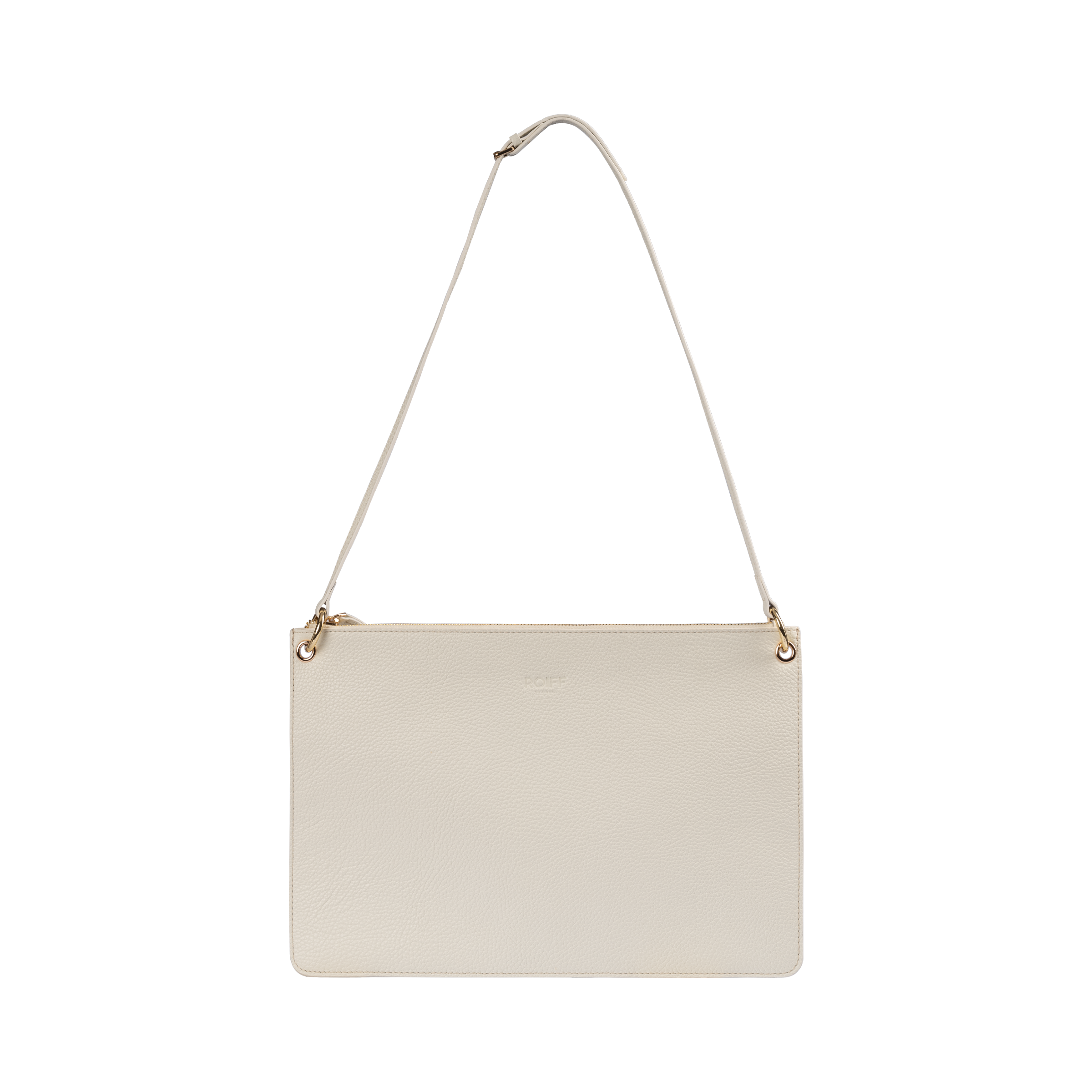 Milla Bag in Off-White made from classic leather